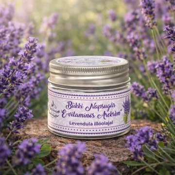 E-vitaminos Arckrém Levendula illóolajjal