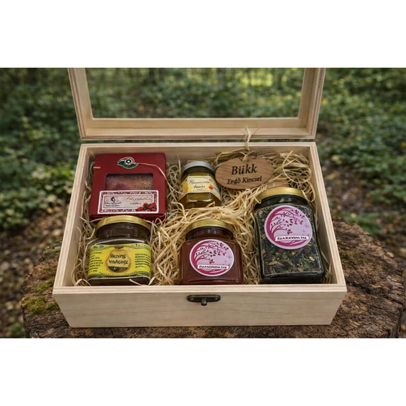 Bükk Erdőkincse ajándékdoboz Rózsa