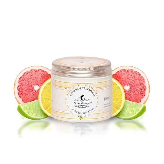 Citrusos Testápoló Avokádó olajjal 100ml