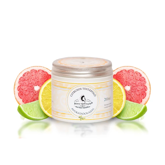 Citrusos testápoló avokádó olajjal 200ml